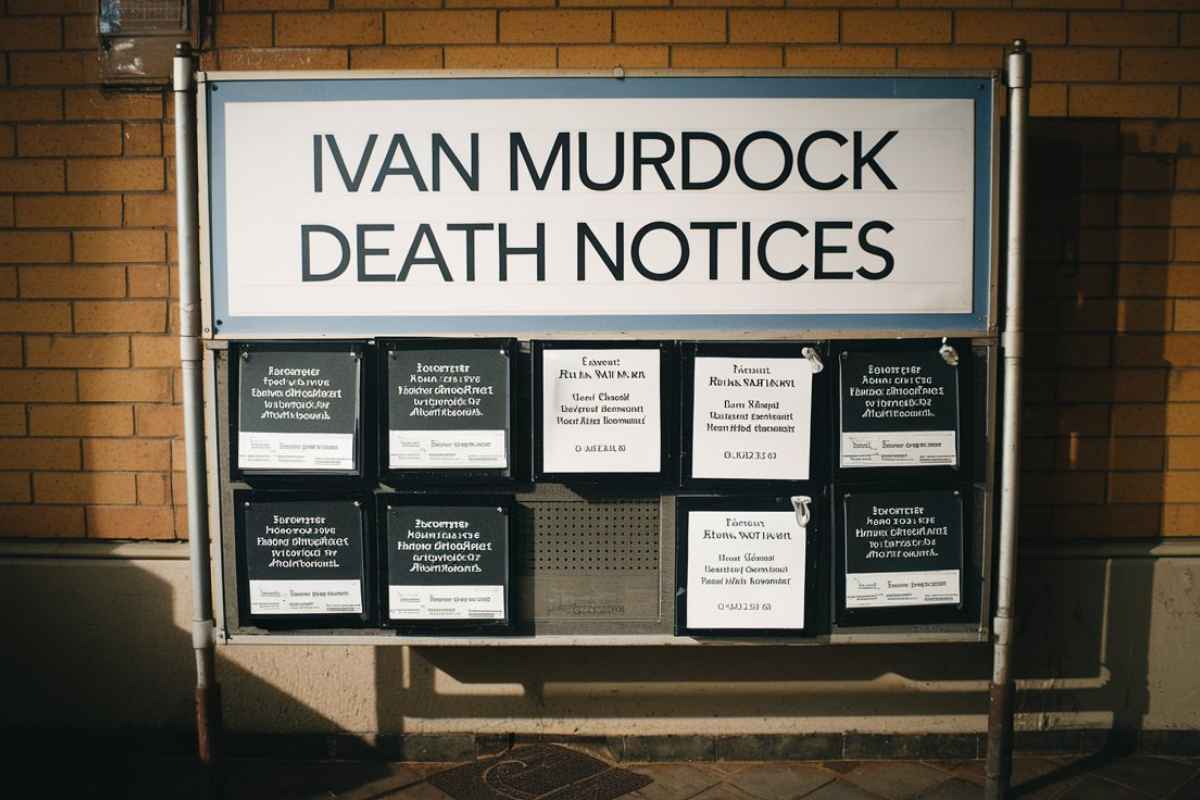 Ivan Murdock Death Notices