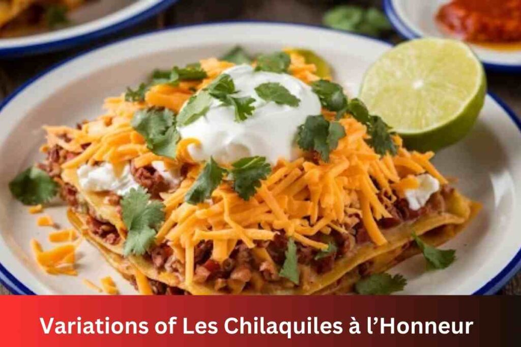 Les Chilaquiles à I'Honneur