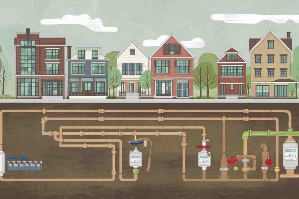 3822 Blossom Terrace Erie PA Water Hook-Up Diagram