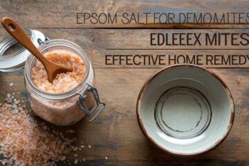 Epsom Salt for Demodex Mites