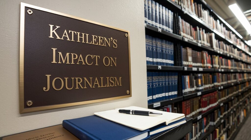 Kathleen’s Impact on Journalism