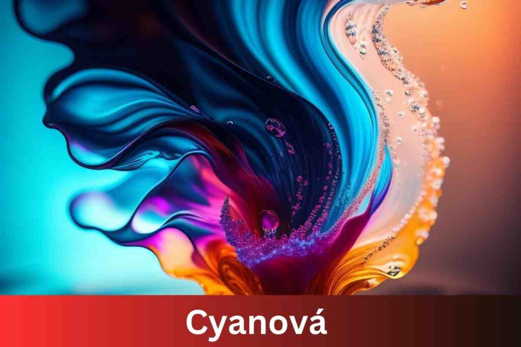 Cyanová