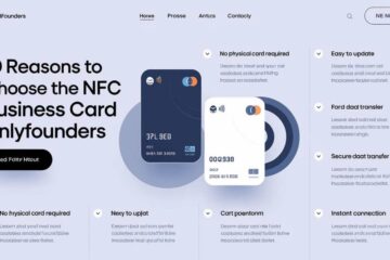 NFC business card OnlyFounders