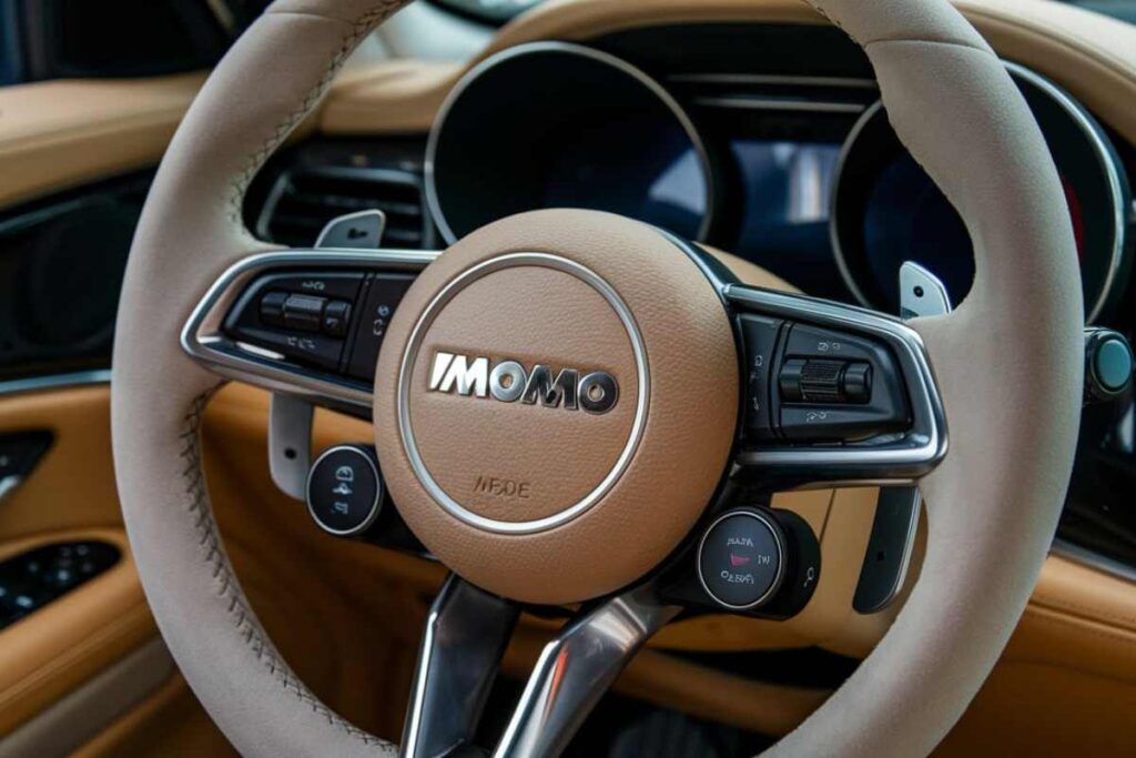 Momo Monte Carlo steering hwheel in GC8